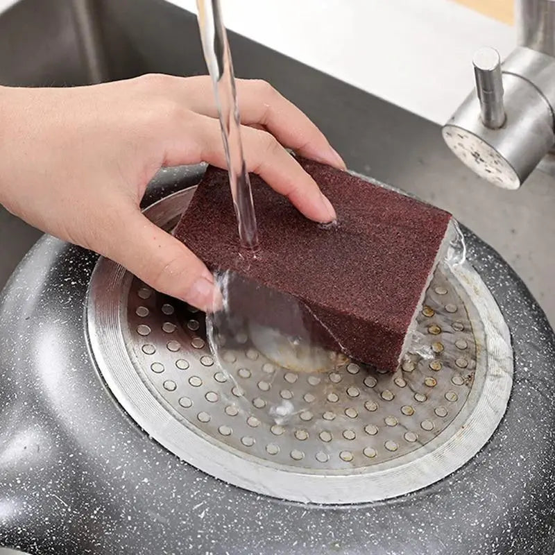 3-Pack Magic Emery Sponges | Powerful Rust & Stain Remover for Kitchen Pots