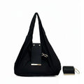 Compact Foldable Keychain Tote Bag – Expandable Reusable Grocery Shopping Bag with Key Ring