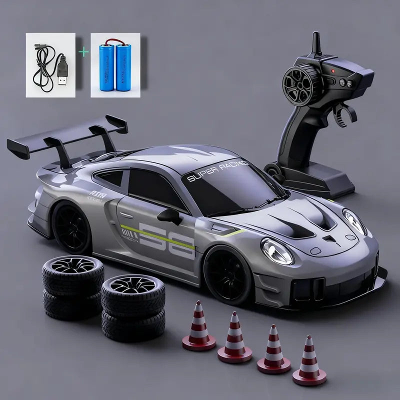 1：24 rc racing cars full proportional throttle ideal for solo practice neighborhood races birthday parties casual play and holiday gifts