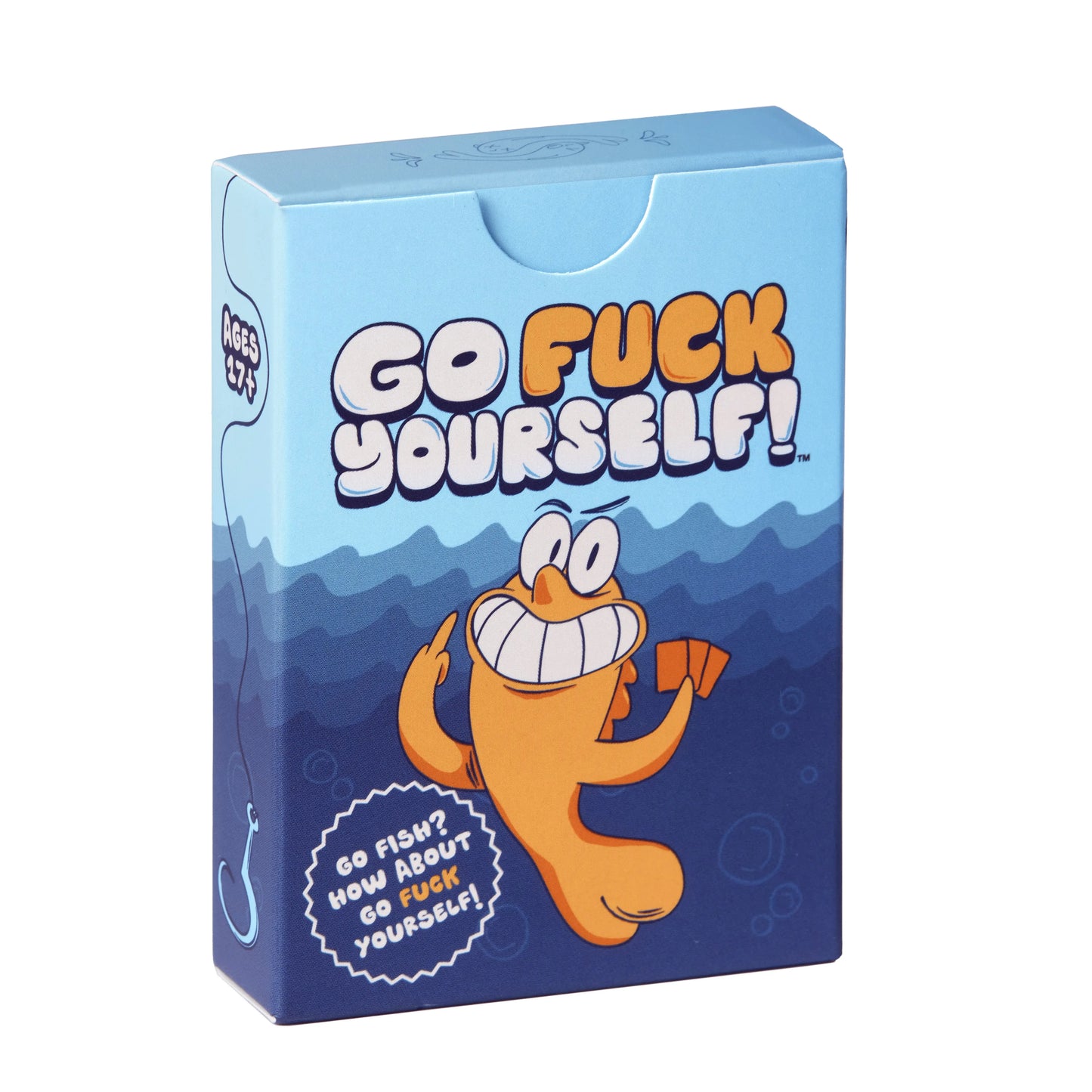 Go F*** Yourself Adult Card Game - Hilarious Party Game for 3-10 Players - 52 Cards - Quick Easy Setup - Perfect Stocking Stuffer - Made Out of Spite