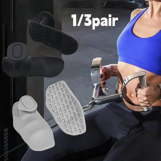 Silicone Grip Workout Gloves – Anti-Slip Palm Protectors for Weightlifting, CrossFit & Gym