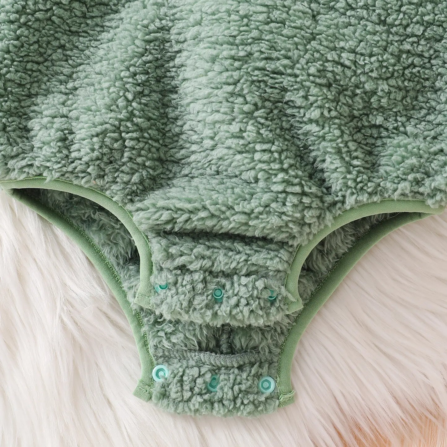 Baby Dinosaur Hooded Romper Costume for Newborns and Infants