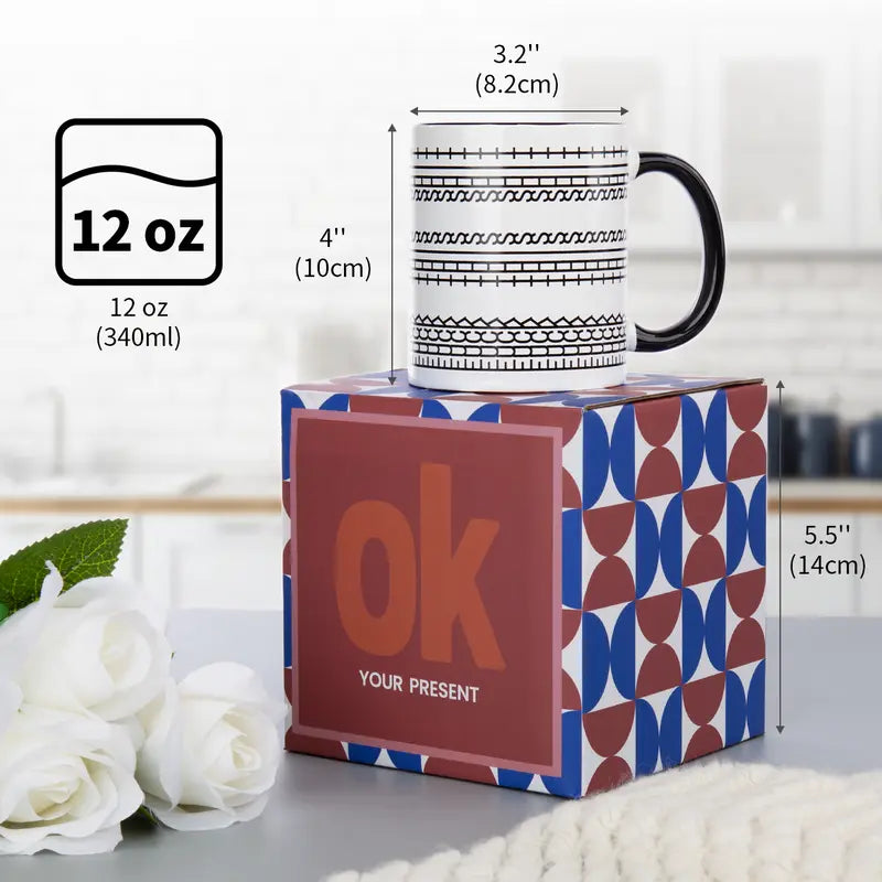 11oz Thick Ceramic Hidden Funny Joke Graphic Coffee Mug – Dishwasher-Safe Artistic Gift