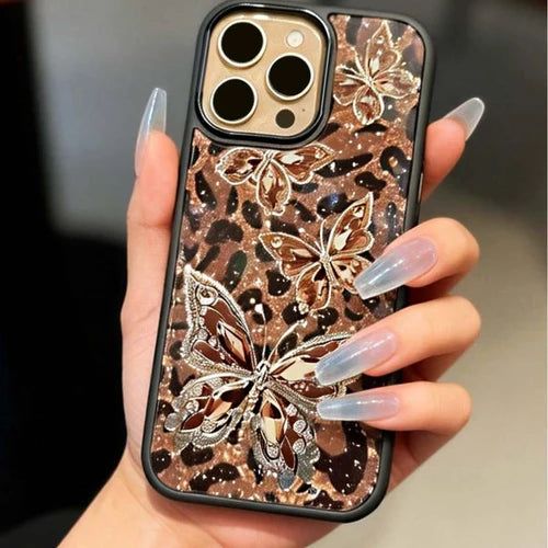Stained Glass Inspired Floral MagSafe Phone Case for iPhone 18 Pro Max