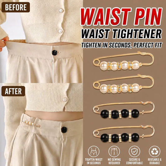 16-Piece Pearl Brooch Pin Set - Decorative Mixed-Style Fasteners for Cardigans & Dresses