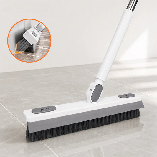 360° Rotating Extendable Gap Brush – No-Touch Deep Cleaner for Windows & Tile Tracks