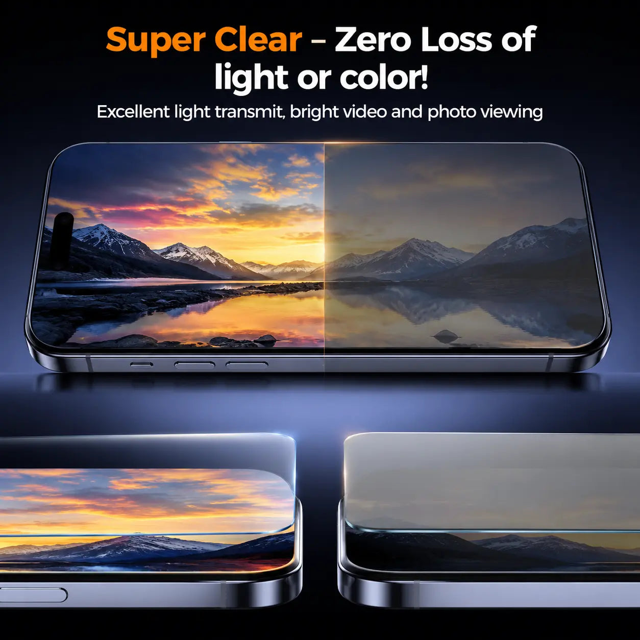 Anti-Spy Privacy Screen Protector for iPhone 17 Pro Max – 9H Tempered Glass (2-Pack)