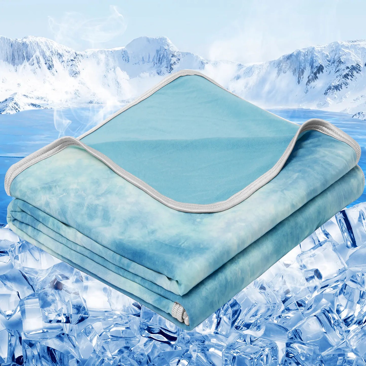 Summervibes Cooling Blanket Queen Size: Lightweight & Breathable for Hot Sleepers
