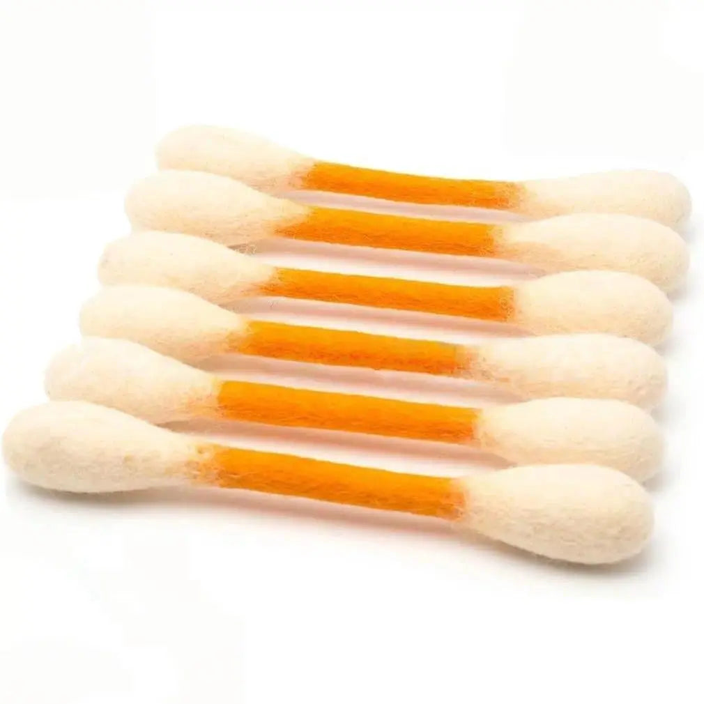 Giant Cotton Swab Cat Chew Toys for Teething and Interactive Play
