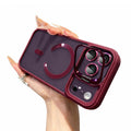 MagSafe Clear Magnetic Case with Built-in Stand & Camera Lens Protector for iPhone 18 Pro Max