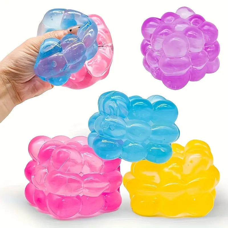 New Round Cube Maltose Squishy Stress Relief Toy | Easter Gift & Easter Basket Stuffer for Kids & Adults