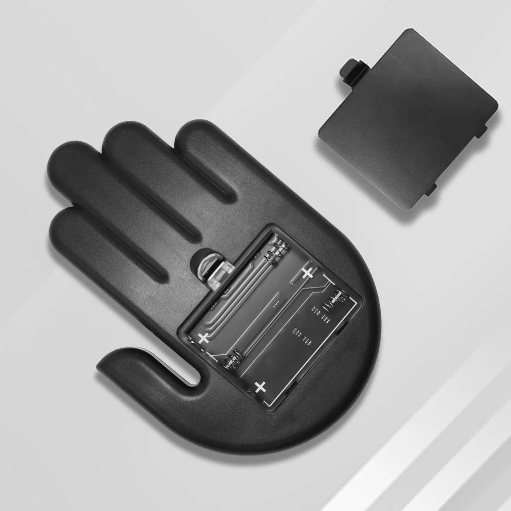 DIBMS Remote Control LED Car Gesture Light – Rechargeable Finger Hand Sign for Rear Window