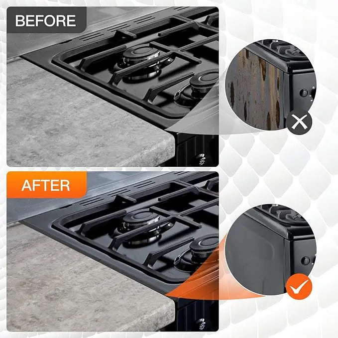 SUPAFA Adjustable Stainless Steel Stove Gap Guards