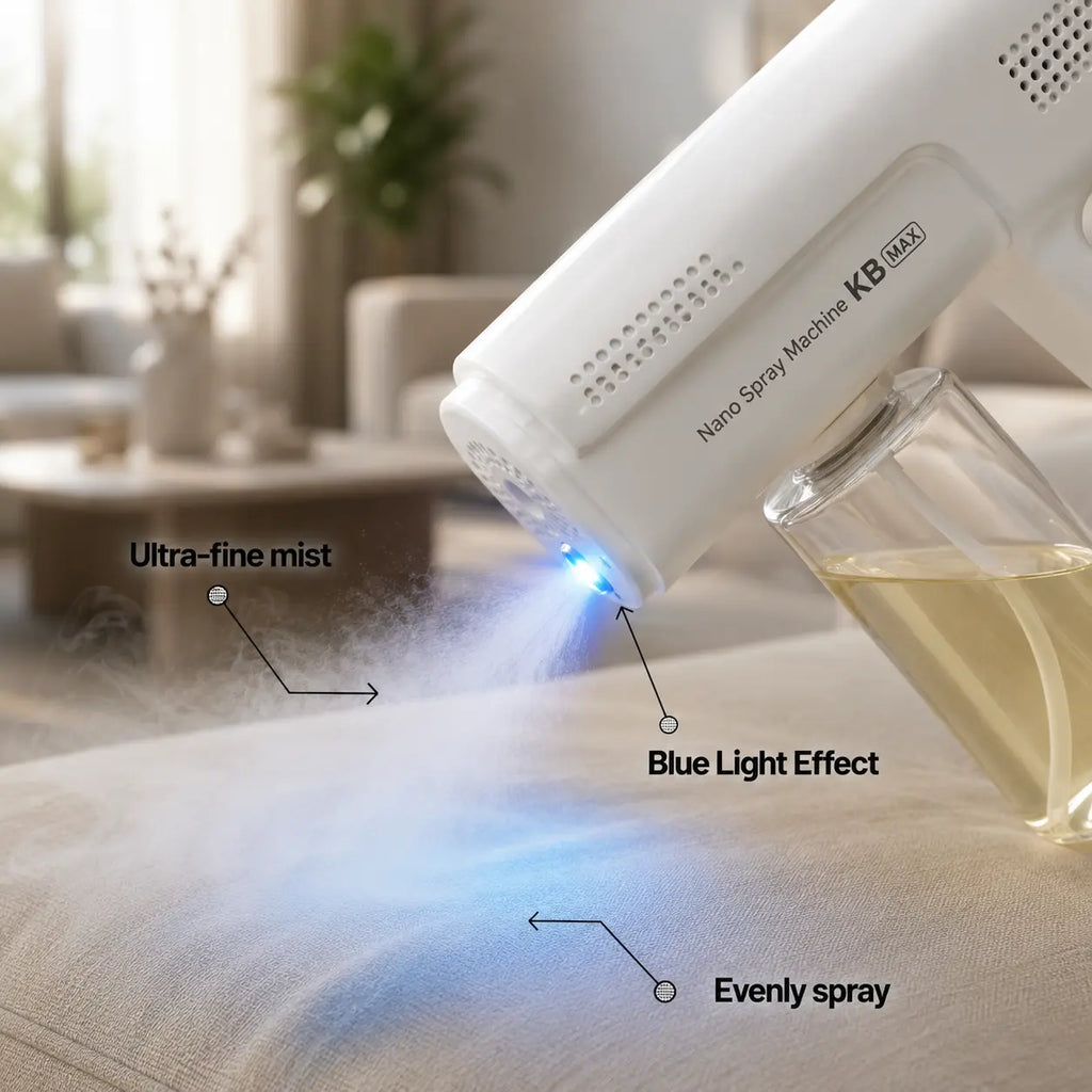 Pet Bio-Enzyme Stain & Odor Eliminator Spray – Blue Light Probiotic Deodorizing Cleaner