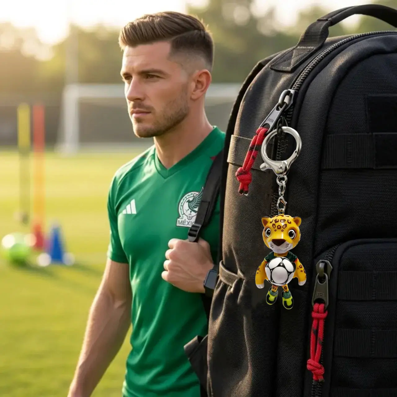 FIFA 2026 World Cup Mascot Keychain Set | Official Licensed | Car Key Accessory
