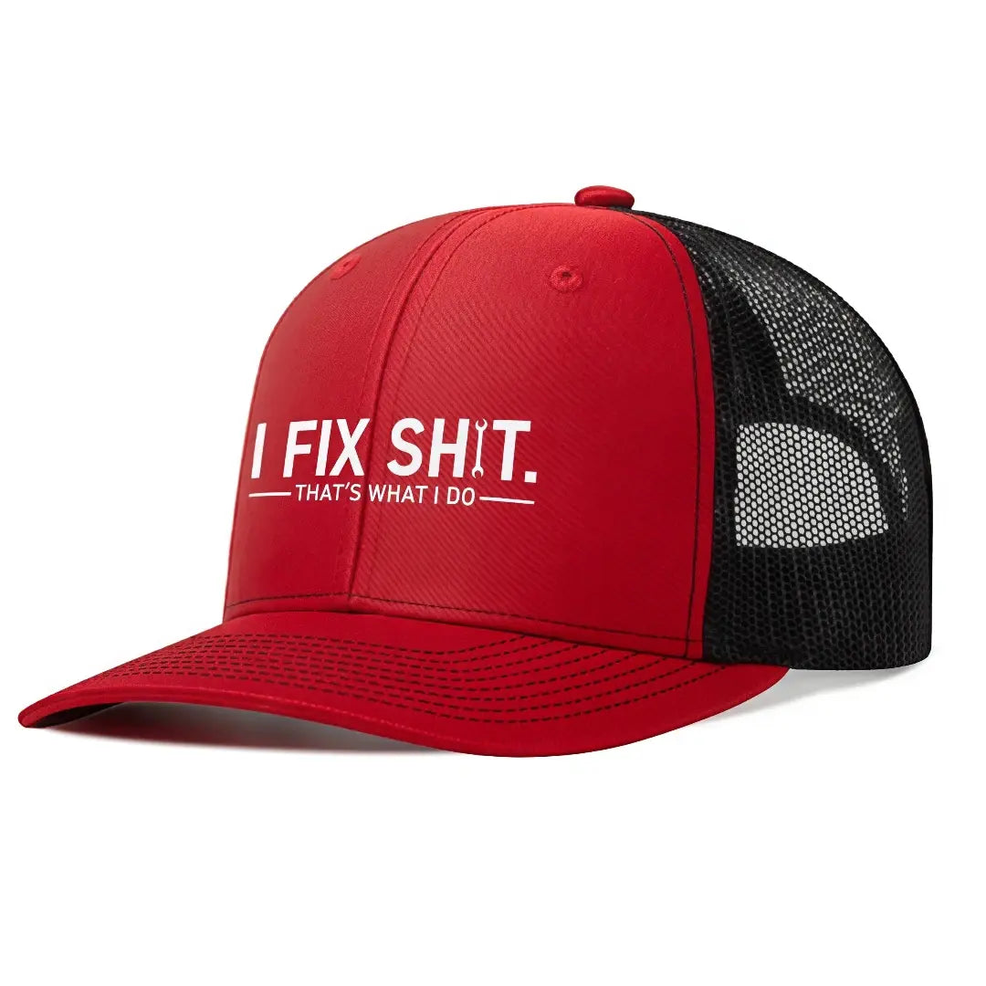 "I Fix Stuff" Unisex Baseball Cap – All-Season Outdoor & Fishing Hat
