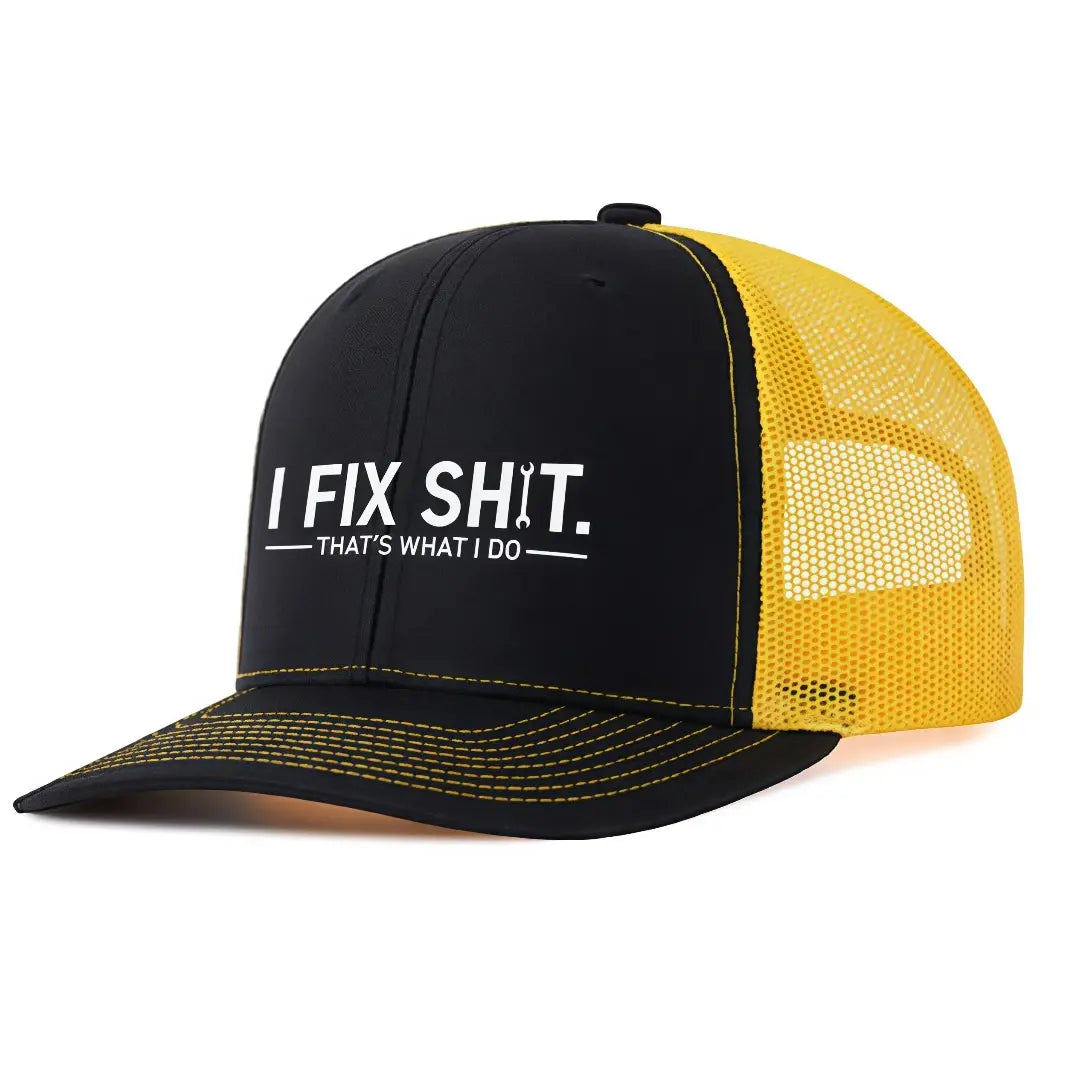 "I Fix Stuff" Unisex Baseball Cap – All-Season Outdoor & Fishing Hat