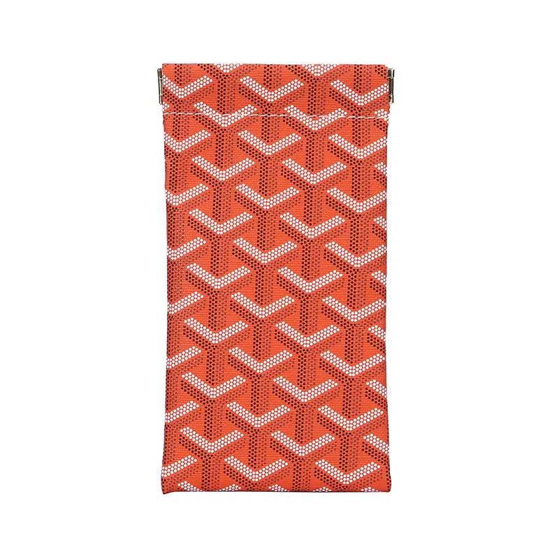 Mini Eyeglass Pouch – Soft Protective Glasses Case with Auto Closure for Travel & Daily Storage
