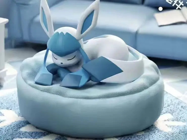 Authentic Pokemon Eevee sleeping position Series Blind Box Toy Figure NEW HOT