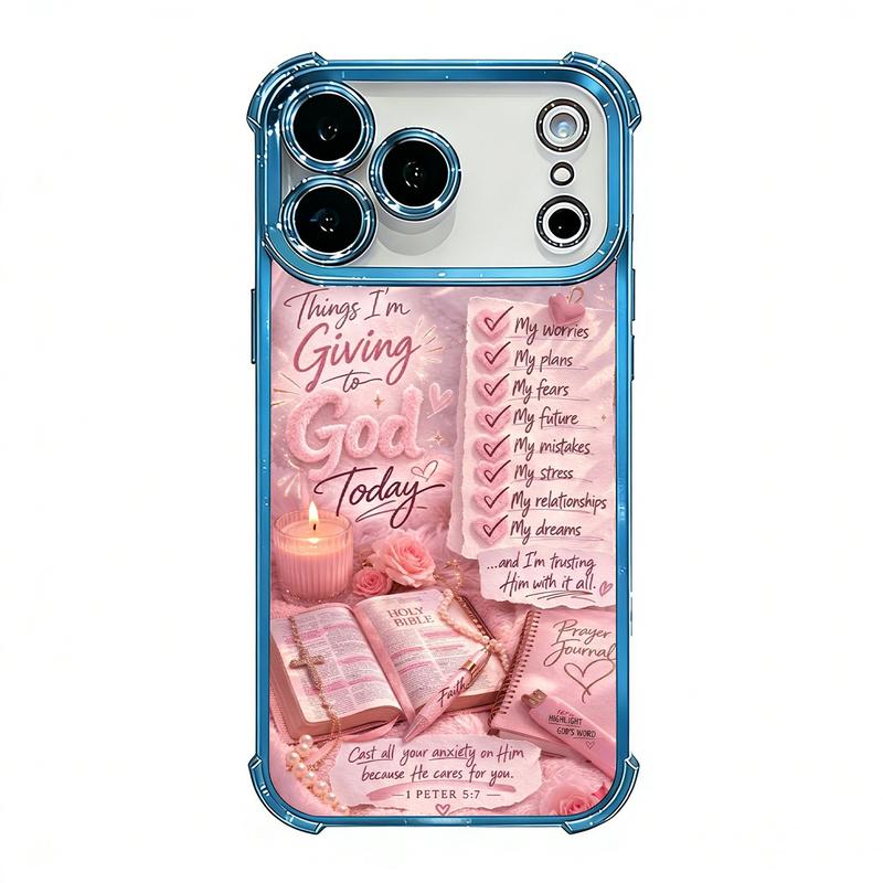 Christian Faith Bible Verse Soft TPU Shockproof Case for iPhone 18 Pro Max