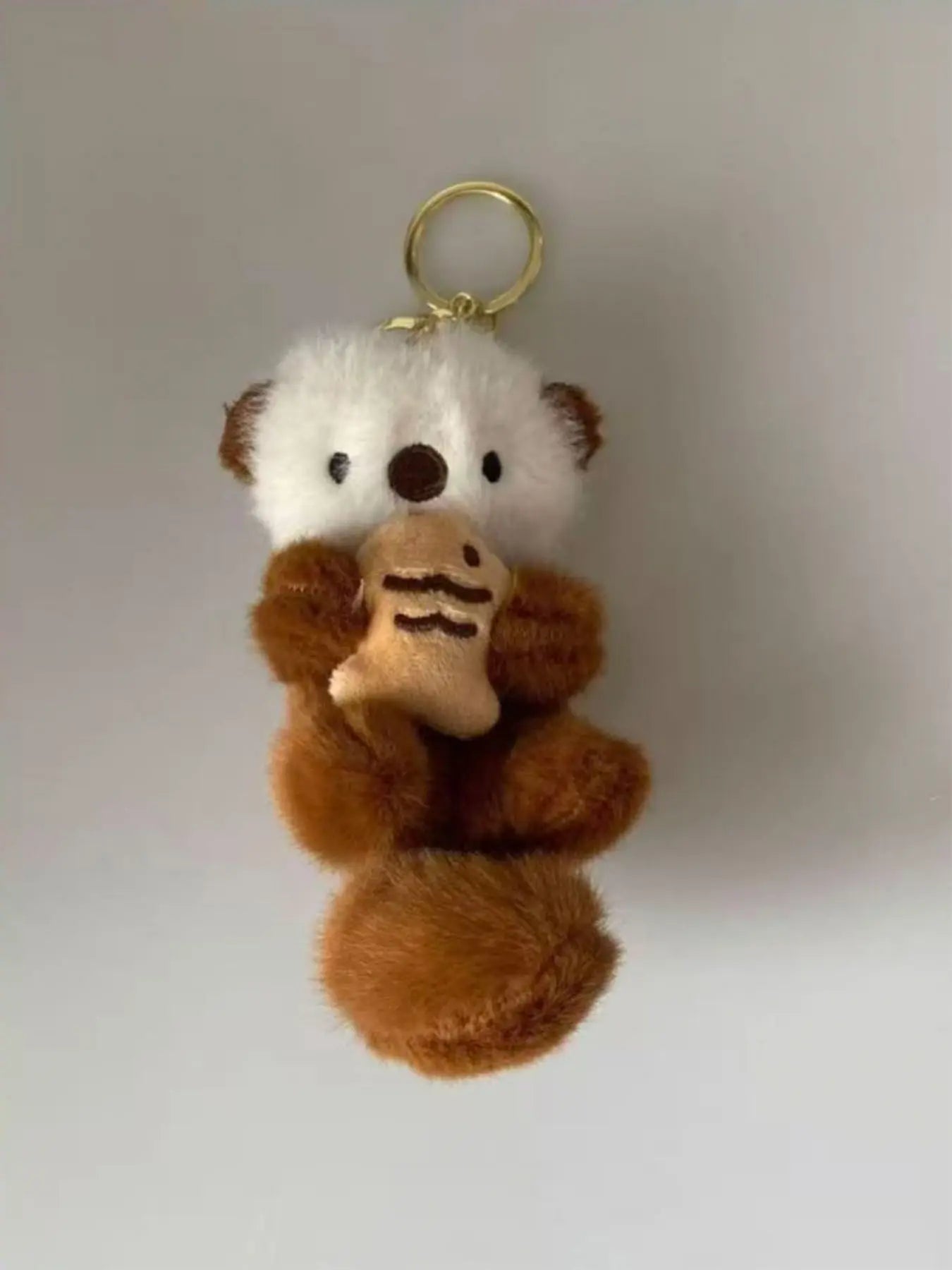 Cute Otter Keychain Pendant & Bag Accessories, Keychain Kawaii Charms, Animal Lover Gift Idea, Perfect for Bags & Backpacks, Unique Design for Daily Use