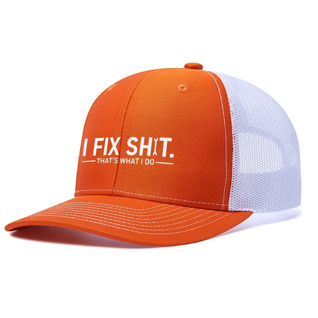 "I Fix Stuff" Unisex Baseball Cap – All-Season Outdoor & Fishing Hat