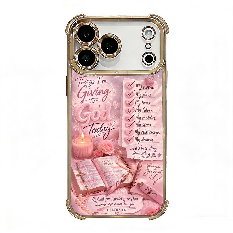 Christian Faith Bible Verse Soft TPU Shockproof Case for iPhone 18 Pro Max