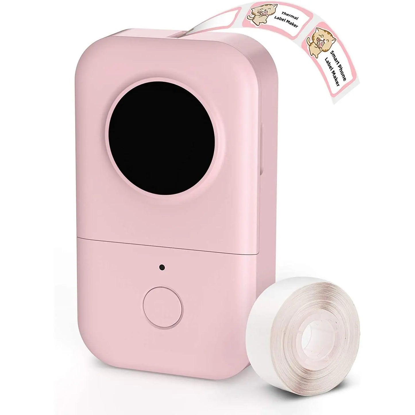 Bluetooth Label Maker – Portable Mini Thermal Label Printer, Wireless Inkless Sticker Machine for Home, Office & School