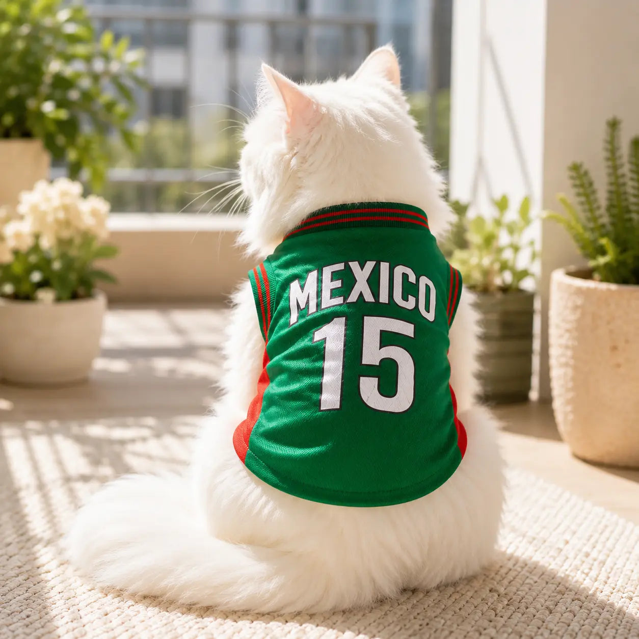 Pet Soccer Jersey Shirt | Lightweight Breathable Mesh Vest for Dogs & Cats