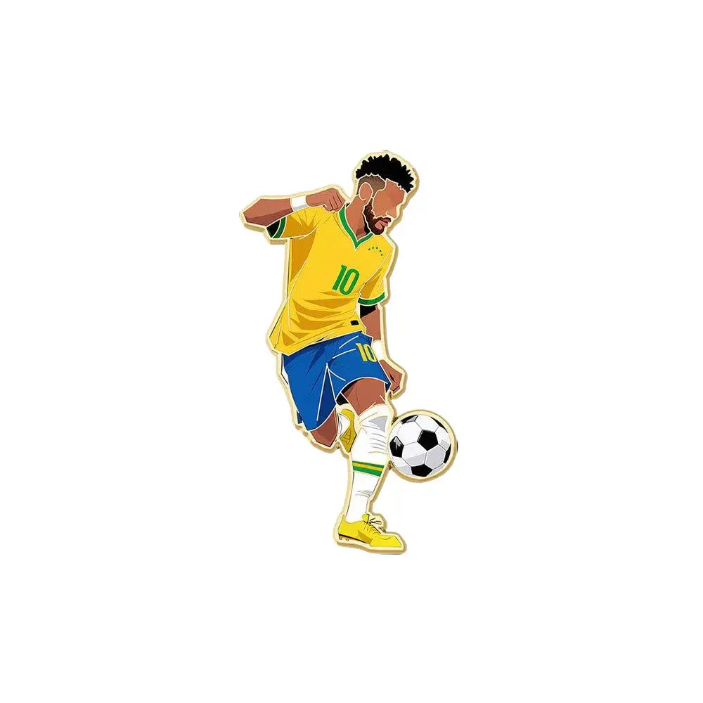 2026 North America Soccer Souvenir Pin, Premium Zinc Alloy Collectible Badge for Soccer Fans & Gift Giving