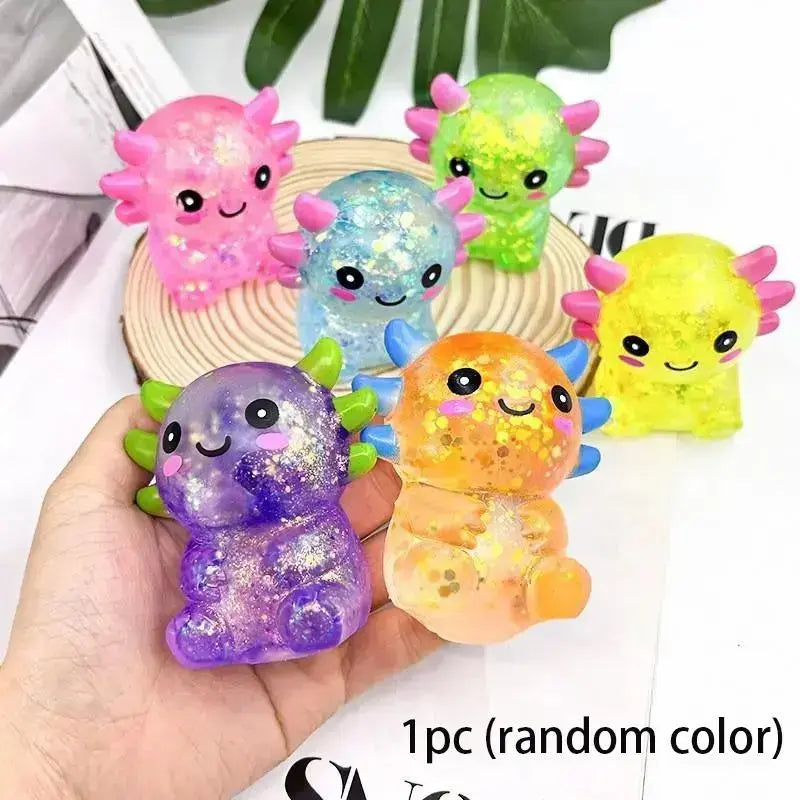 8-Piece Mystery Squishy Fidget Toy Set – Sensory Stress Relief Bundle