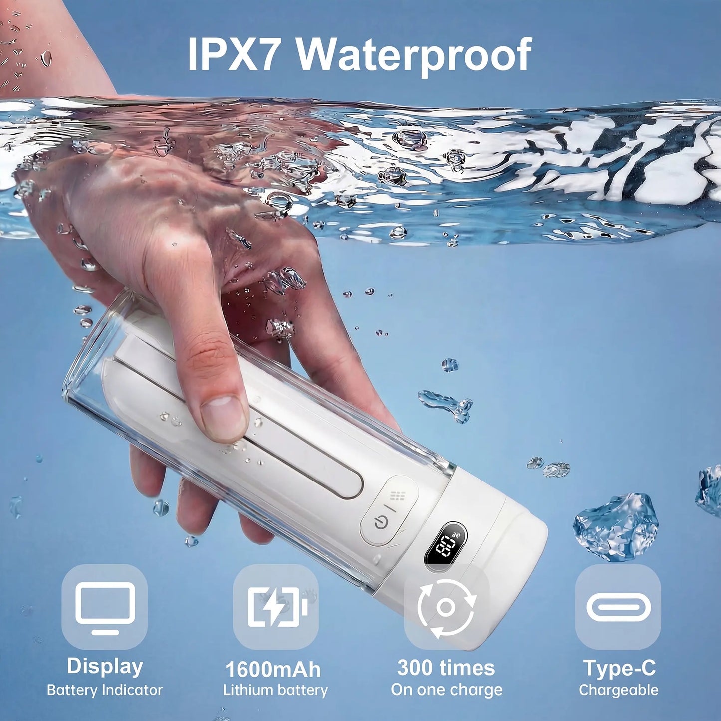 Portable Electric Bidet – Rechargeable USB-C Travel Bidet for Postpartum, Perineal & Menstrual Care