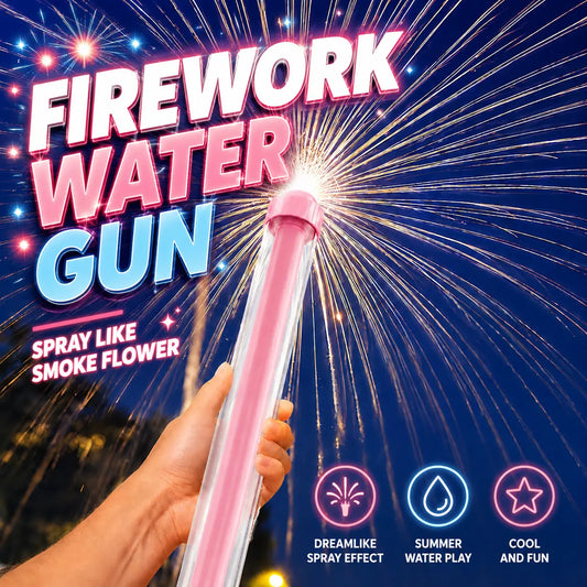 Pink Water Gun, Telescopic Water Gun, Summer Outdoor Pool and Beach Water Fight Party Toy