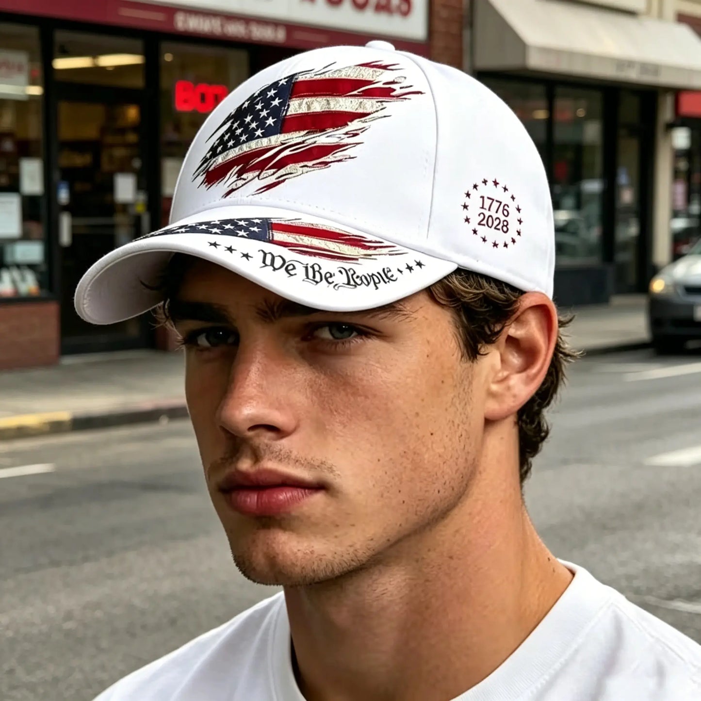 2pcs 250th Anniversary Print Baseball Cap, Adjustable Unisex Sun Cap
