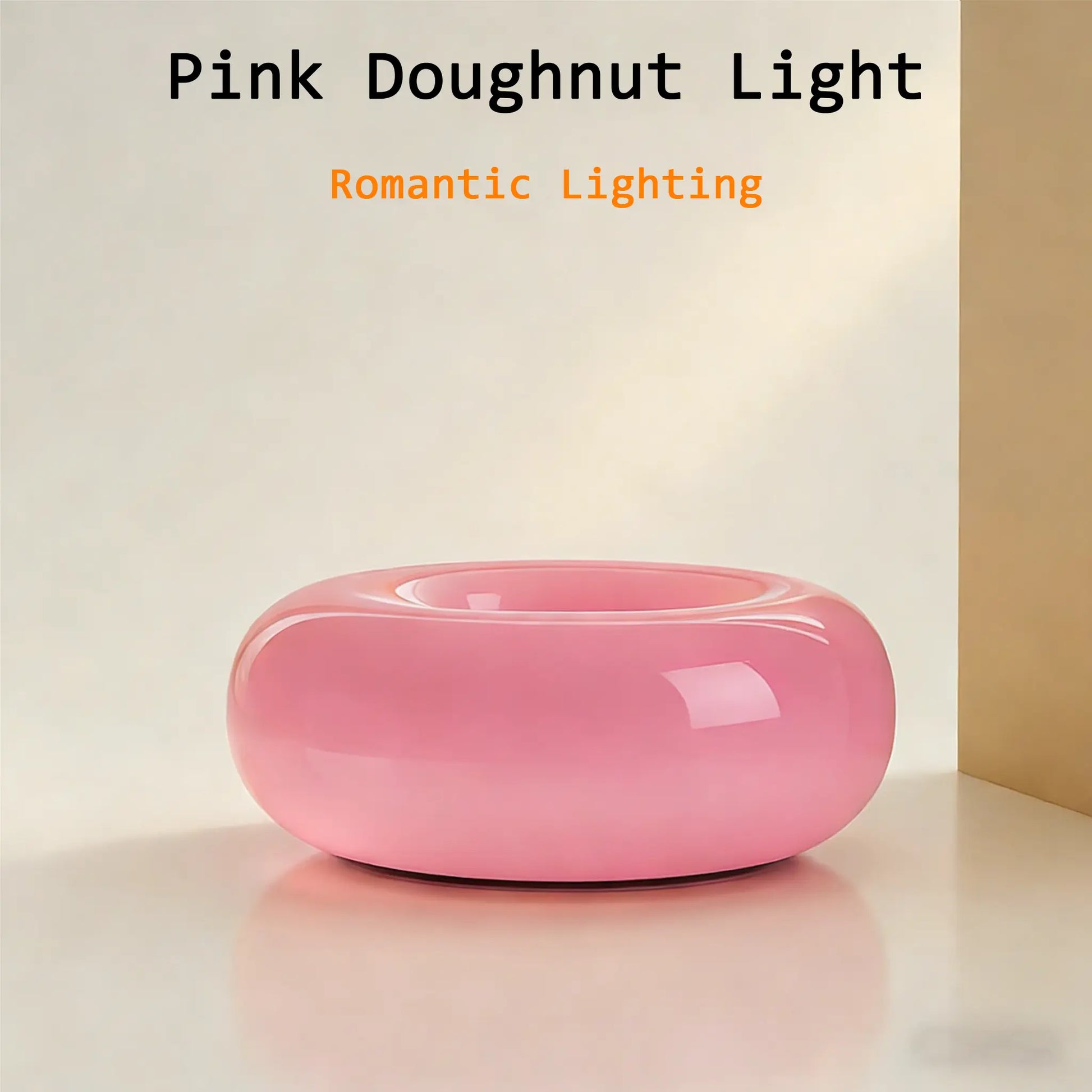 Aesthetic Doughnut LED Night Lamp – Easter Decor 2026-Cozy Ambient Light, Touch Control,Warm Color tiktokshopbacktoschool