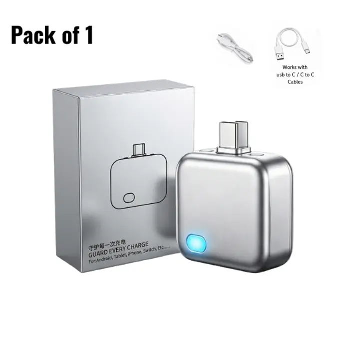 140W Smart Battery Guard: Physical Disconnect & Auto-Eject Anti-Overcharge Charger