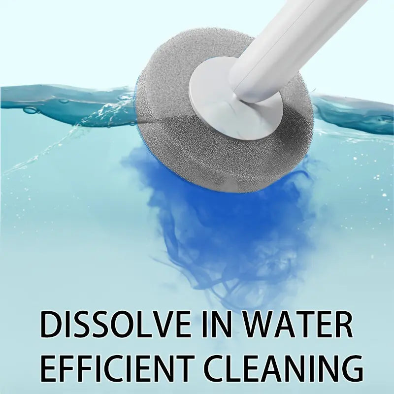 Joybos Wall-Mounted Toilet Brush Set with Disposable Refill Heads – Deep Cleaning Toilet Wand & Storage Holder