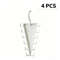 V-Shaped Double-Sided Closet Organizer Hanger – 360° Rotatable Space-Saving Rack with 12 Hooks