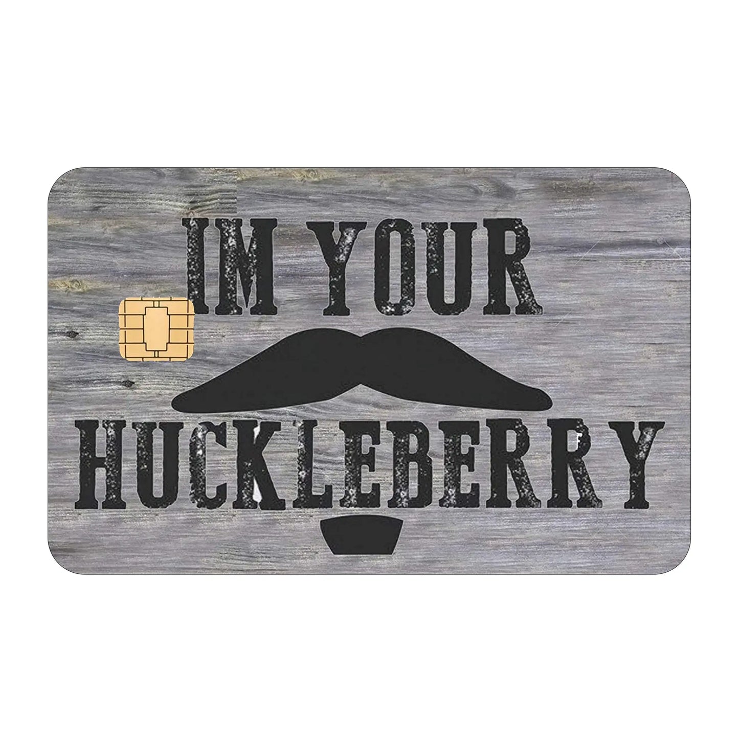 Tombstone Card Skin, I'm Your Huckleberry Say When Card Sticker, Doc Holliday Premium Matte Vinyl Stickers