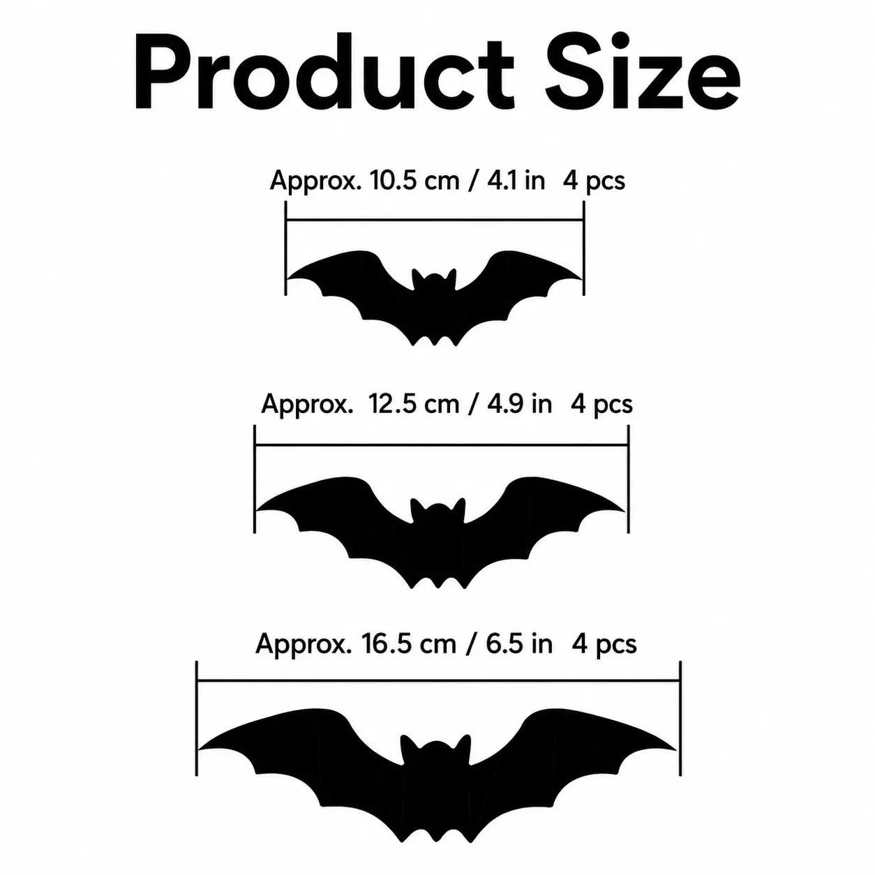 3D LED Bat Light Halloween Wall Decor – Glowing Spooky Party Ornaments (24-Piece Set)