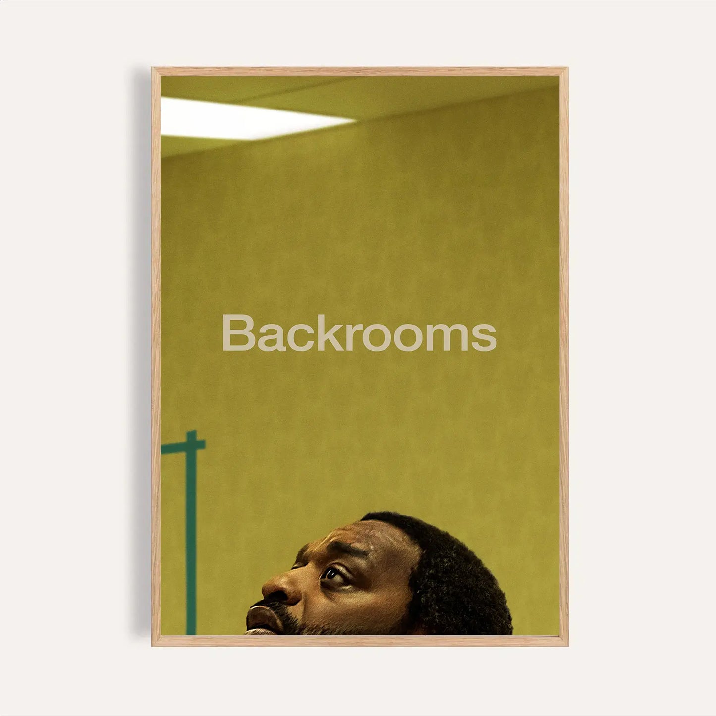 Backrooms 2026 Movie Poster | Kane Pixels Liminal Space Horror Film Decor Print