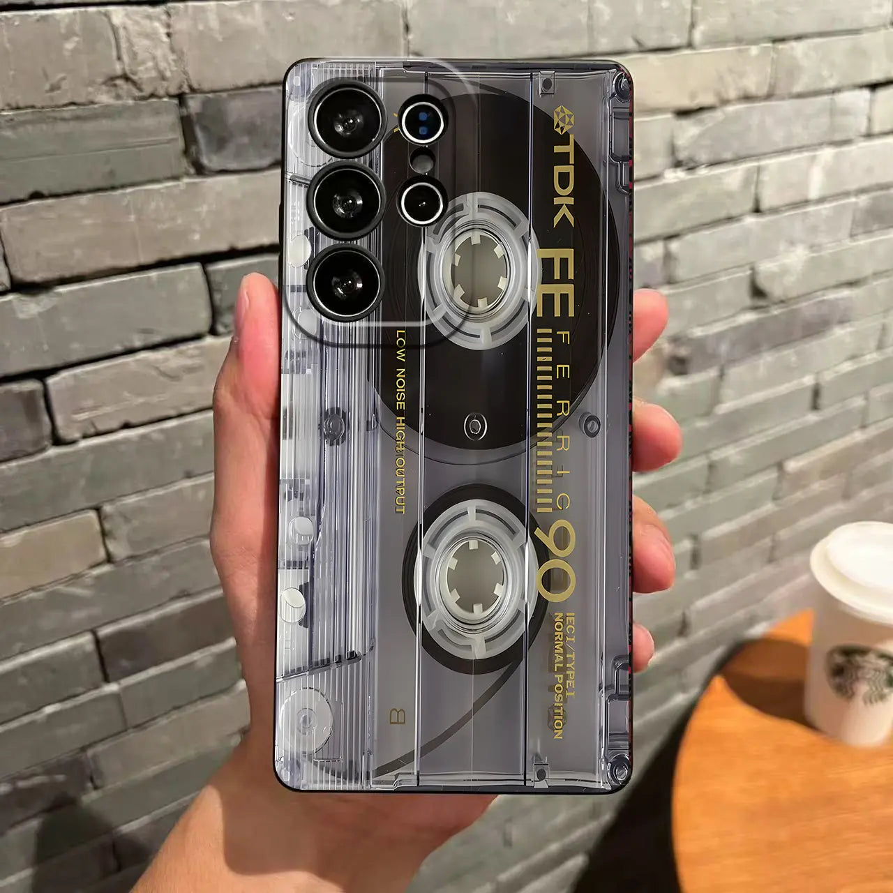 Retro Boombox Cassette Player Pattern Phone Case, Soft Silicone,Fully Protected and Shockproof For Samsung Galaxy S26 S25 S24 S23 S22 S21 Ultra Plus S25edge S24FE A14 A15 A16 A35 A36 A53 A54 Note20ultra Cool Vintage S26+ S25+ S24+ S22+