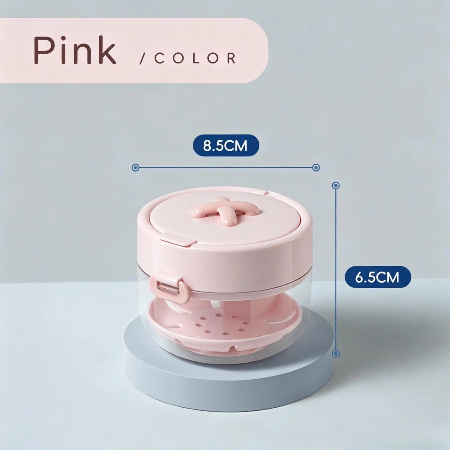 Travel Retainer Cleaning Case with Soak Cup, Mirror and Brush