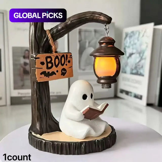 Witch/ghost Desktop Lamp, Ambient Lighting for Indoor Bedroom Living Room Office Home Decor, Bedside Table Light, Spooky Halloween Gift, Elegant Design