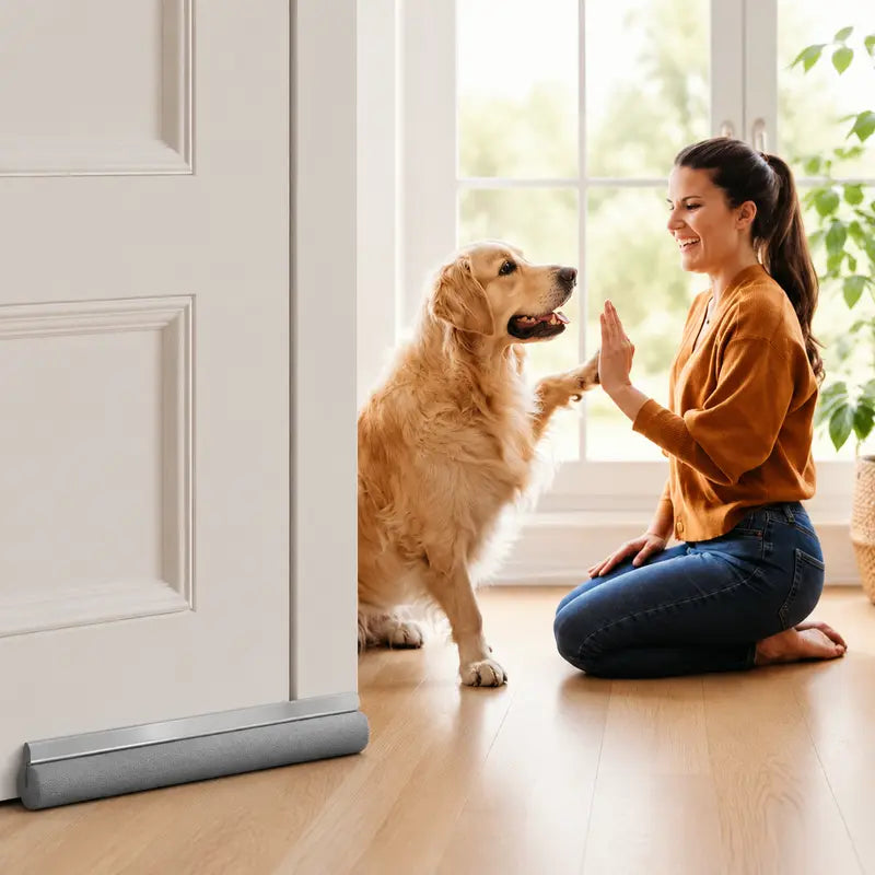 【FathersDayGift】Door Bottom Sealing Strip, 1 Count Door Draft Stopper, Under Door Draft Noise Blocker, dealsforyou,Home Essentials,summerwins