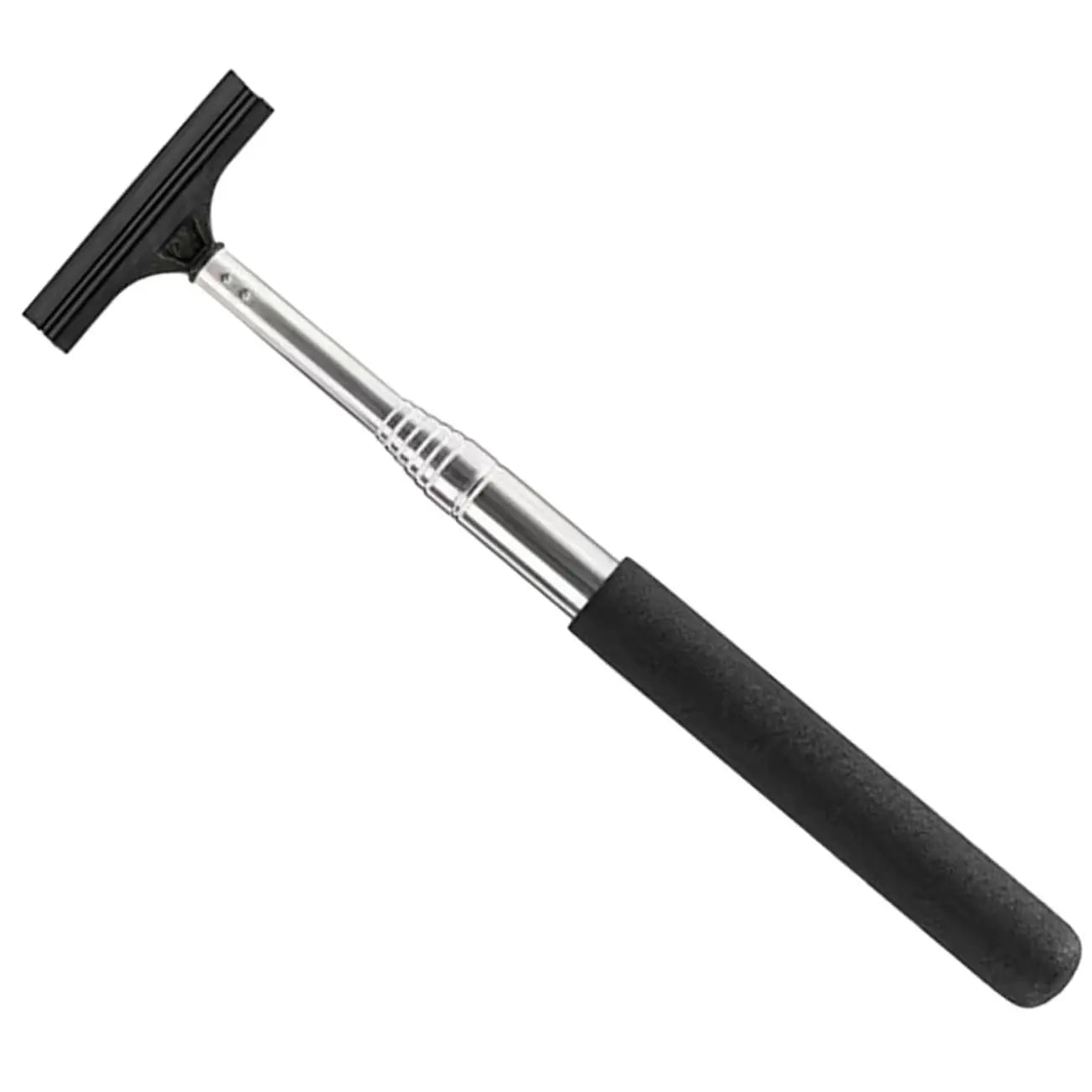 Car Rearview Mirror Wiper, Retractable Car Side Mirror Squeegee with Long Handle