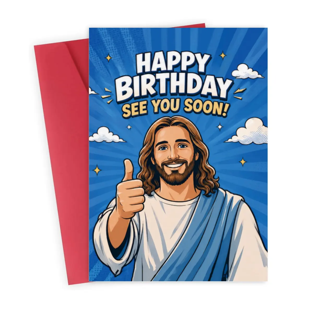 Rude Gag Birthday Card – "See You Soon" Dark Humor Greeting for Friends, Spouses & Coworkers – Hilarious & Edgy