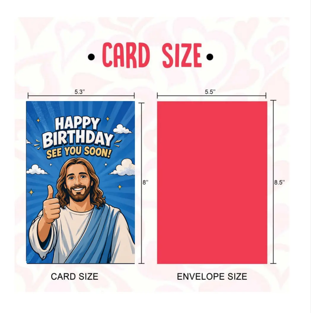 Rude Gag Birthday Card – "See You Soon" Dark Humor Greeting for Friends, Spouses & Coworkers – Hilarious & Edgy