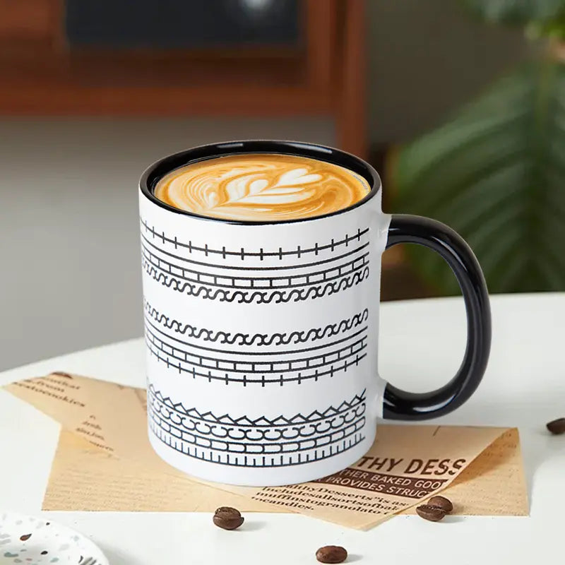 11oz Thick Ceramic Hidden Funny Joke Graphic Coffee Mug – Dishwasher-Safe Artistic Gift