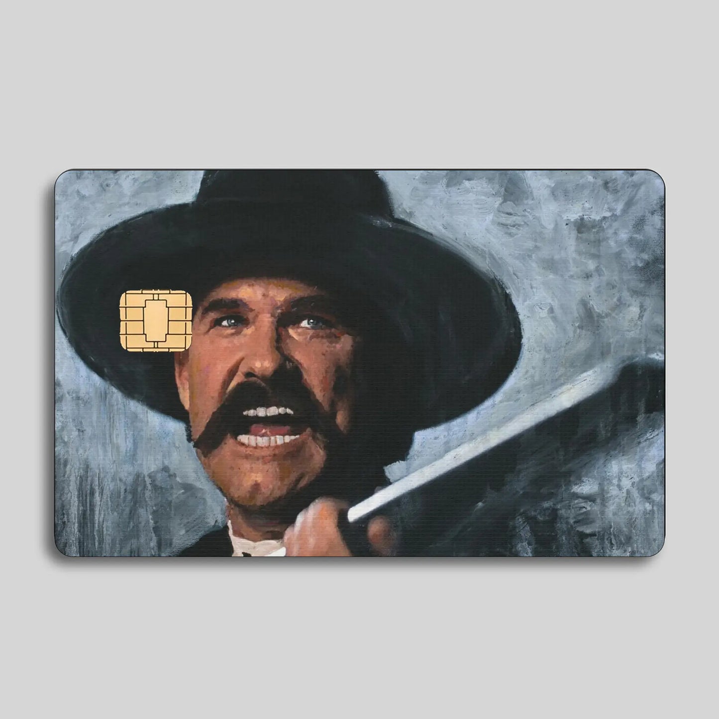 Tombstone Card Skin, I'm Your Huckleberry Say When Card Sticker, Doc Holliday Premium Matte Vinyl Stickers